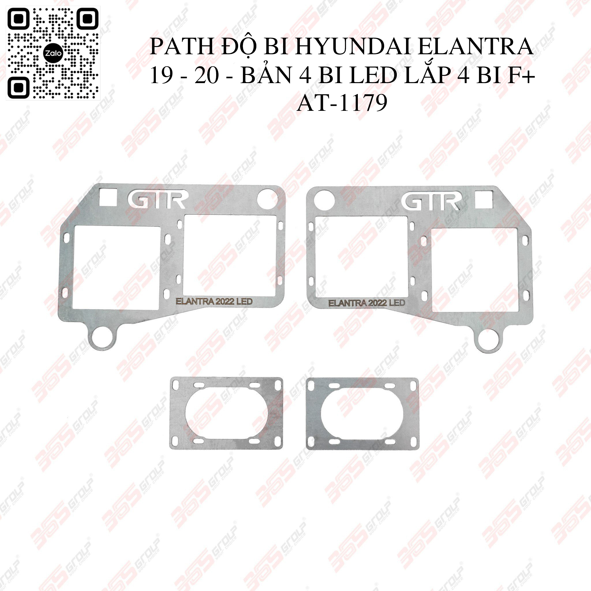 PATH ĐỘ BI HYUNDAI ELANTRA 19-20 - BẢN 4 BI LED LẮP 4 BI F+ - AT-1179